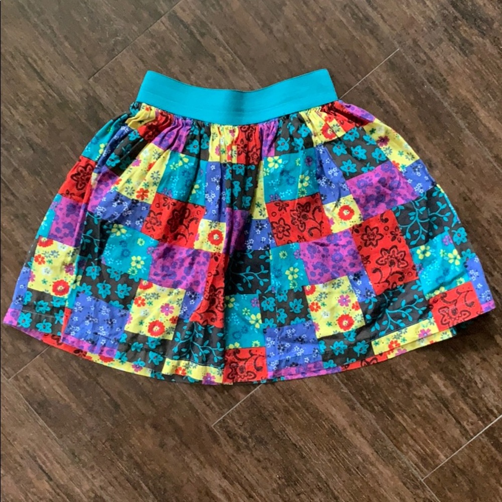 Calico Print Skirt